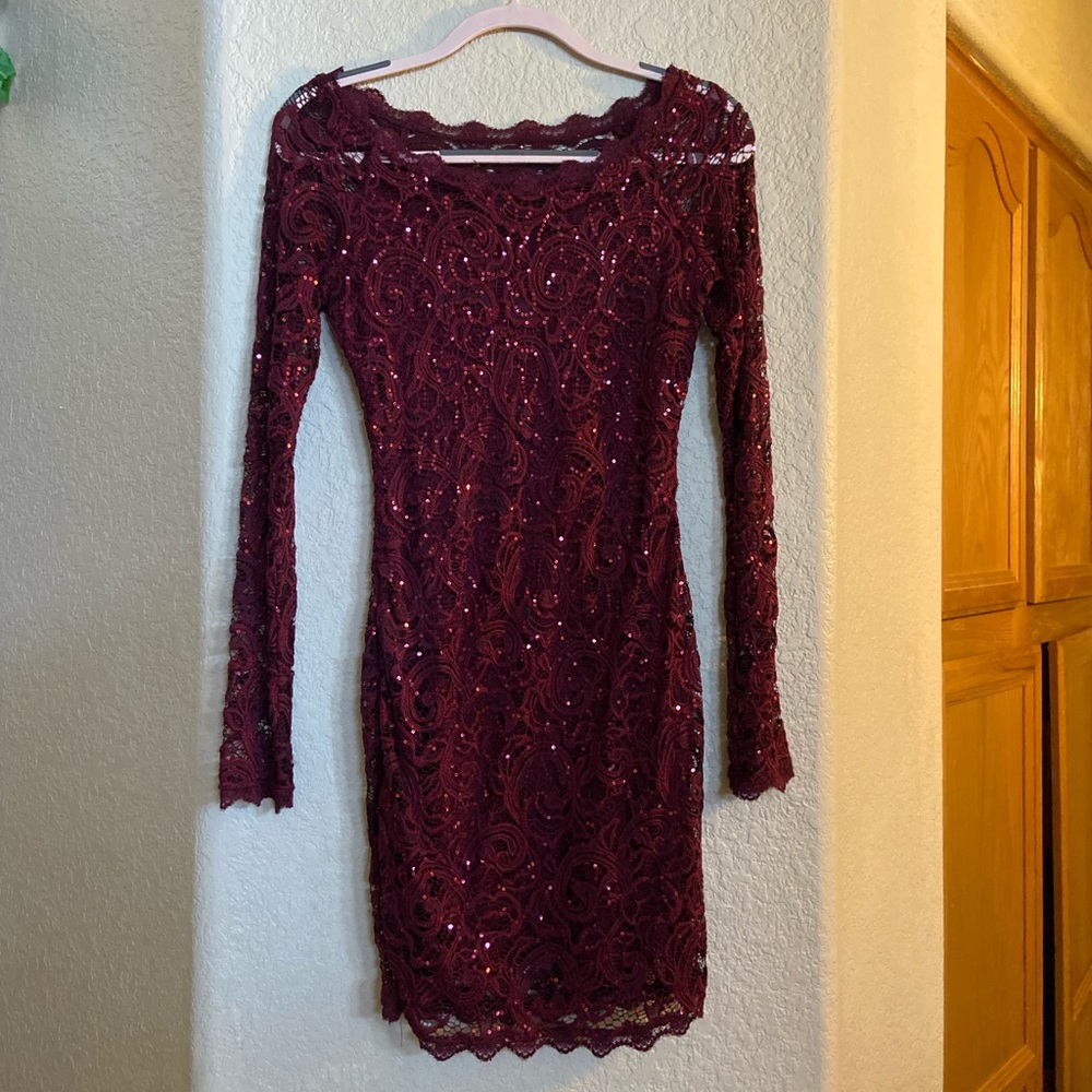 S Long-Sleeve Dress